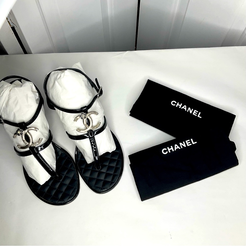 AUTHENTIC Chanel sandals